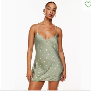 Aritzia Wilfred The Only Slip Mini Dress